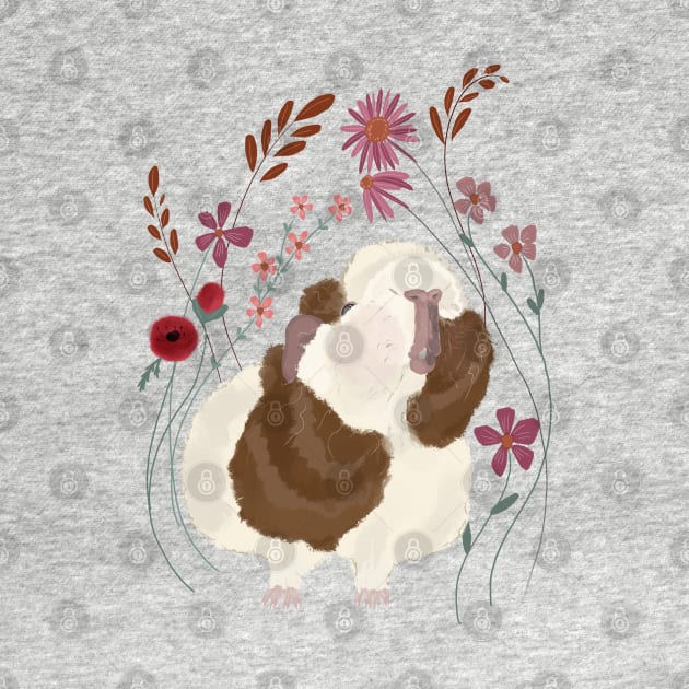 Floral Guinea Pig by Blossom & Ivy